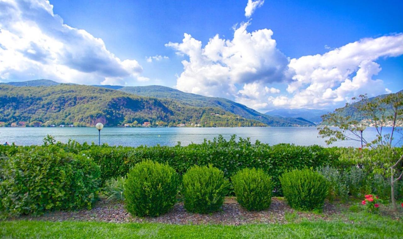 B&B Dolce Vista Al Lago Lugano Porto Ceresio Buitenkant foto