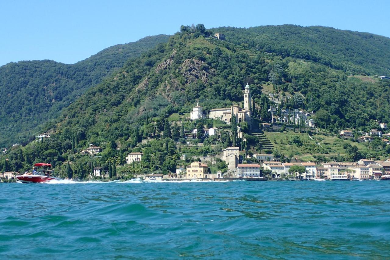 B&B Dolce Vista Al Lago Lugano Porto Ceresio Buitenkant foto